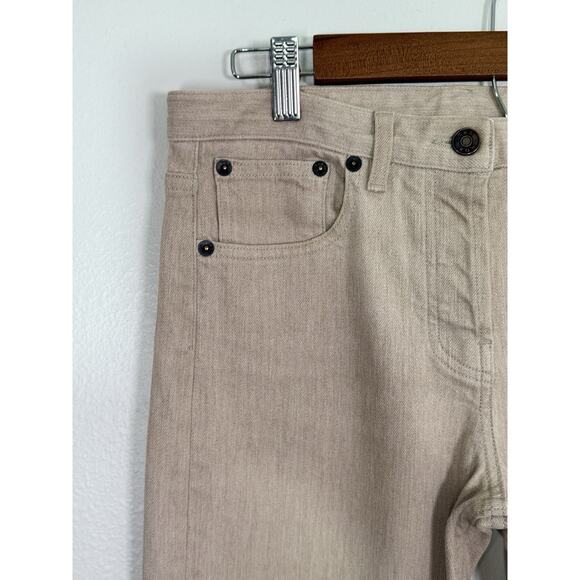 THE ROW Jeans Mid Rise Straight Leg Denim Luxury Preppy Timeless Classic USA - Picture 5 of 10